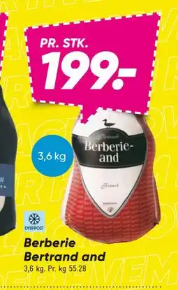 Bilka Berberie Bertrand and, DKK 199 tilbud