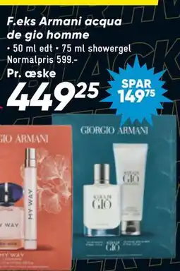 Bilka Armani acqua de gio homme, DKK 449.25 tilbud