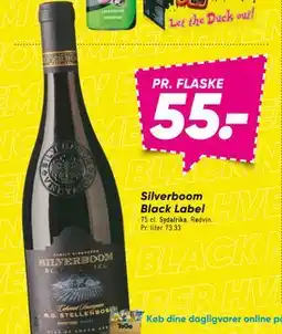 Bilka Silverboom Black Label, DKK 55 tilbud