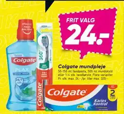 Bilka Colgate mundpleje, DKK 24 tilbud