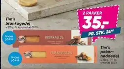 Bilka Tim’s pebernøddedej, DKK 35 tilbud
