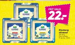 Bilka Klovborg skiveost, DKK 22 tilbud