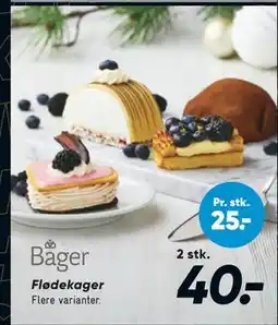 Bilka Flødekager, DKK 40 tilbud