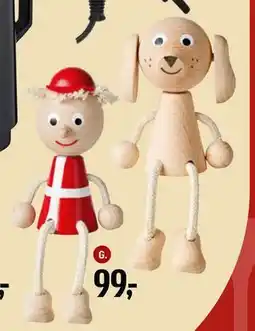 Føtex Woods of Copenhagen træfigur, DKK 99 tilbud