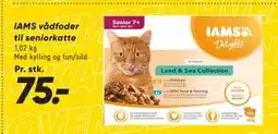 Bilka IAMS vådfoder til seniorkatte, DKK 75 tilbud