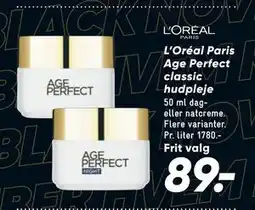Bilka L’Oréal Paris Age Perfect classic hudpleje, DKK 89 tilbud