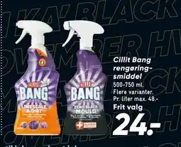 Bilka Cillit Bang rengøringsmiddel, DKK 24 tilbud