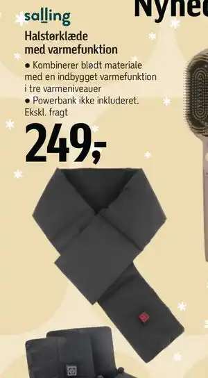 Føtex Halstørklæde med varmefunktion, DKK 249 tilbud