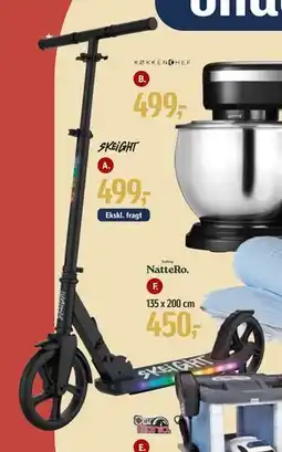 Føtex Big Wheel LED løbehjul, DKK 499 tilbud