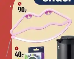 Føtex Læber neonskilt, DKK 90 tilbud