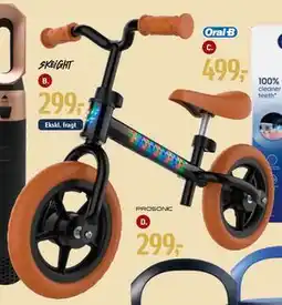 Føtex Løbecykel med LED lys, DKK 299 tilbud