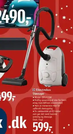 Føtex Støvsuger, DKK 599 tilbud