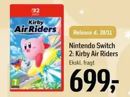 Føtex Nintendo Switch 2: Kirby Air Riders, DKK 699 tilbud