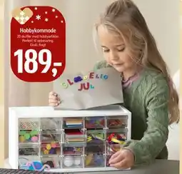 Føtex Hobbykommode, DKK 189 tilbud