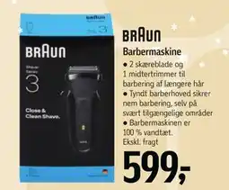 Føtex Barbermaskine, DKK 599 tilbud