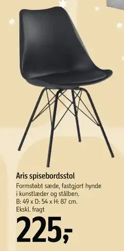 Føtex Aris spisebordsstol, DKK 225 tilbud