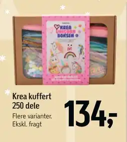 Føtex Krea kuffert 250 dele, DKK 134 tilbud