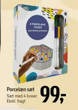 Føtex Porcelæn sæt, DKK 99 tilbud