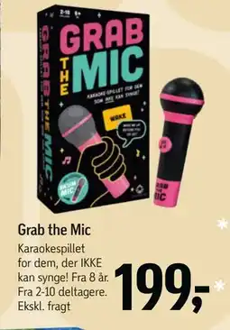 Føtex Grab the Mic, DKK 199 tilbud