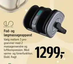 Føtex Fod- og lægmassageapparat, DKK 1299 tilbud