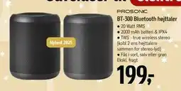 Føtex BT-300 Bluetooth højttaler, DKK 199 tilbud