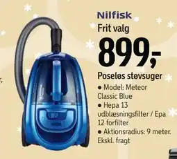 Føtex Poseløs støvsuger, DKK 899 tilbud
