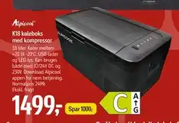 Føtex K18 køleboks med kompressor, DKK 1499 tilbud