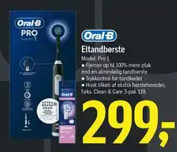 Føtex Eltandbørste, DKK 299 tilbud