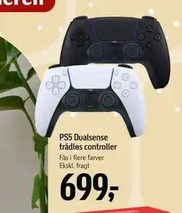 Føtex PS5 Dualsense trådløs controller, DKK 699 tilbud