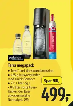 Føtex Terra megapack, DKK 499 tilbud