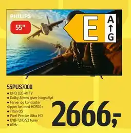 Føtex PHILIPS 55PUS7000, DKK 2666 tilbud