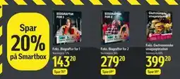 Føtex Spar 20% på Smartbox tilbud