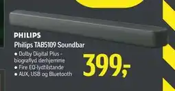 Føtex Philips TAB5109 Soundbar, DKK 399 tilbud