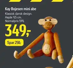 Føtex Kay Bojesen mini abe, DKK 349 tilbud