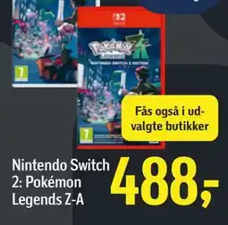 Føtex Nintendo Switch 2: Pokémon Legends Z-A, DKK 488 tilbud
