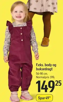 Føtex body og buksedragt, DKK 149.25 tilbud