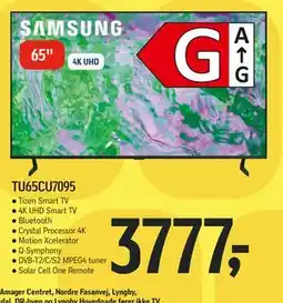 Føtex SAMSUNG TU65CU7095, DKK 3777 tilbud