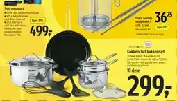 Føtex Køkkenchef køkkensæt, DKK 299 tilbud