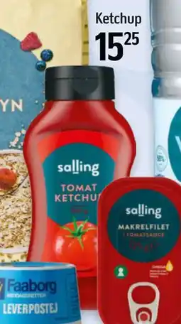 Føtex Ketchup, DKK 15.25 tilbud