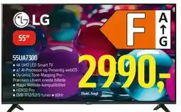 Føtex LG 55UA7300, DKK 2990 tilbud