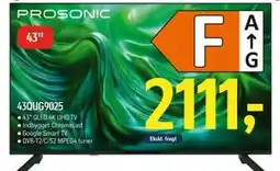 Føtex PROSONIC 43QUG9025, DKK 2111 tilbud