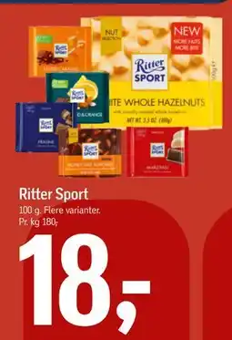 Føtex Ritter Sport, DKK 18 tilbud