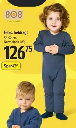 Føtex heldragt, DKK 126.75 tilbud