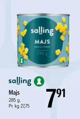 Føtex Majs, DKK 7.91 tilbud