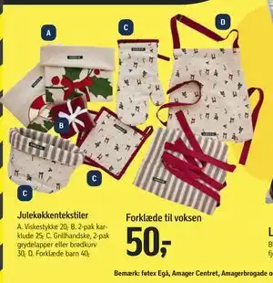 Føtex Forklæde til voksen, DKK 50 tilbud