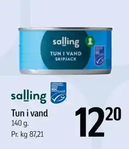 Føtex Tun i vand, DKK 12.2 tilbud