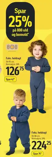 Føtex Spar 25% på 808 uld og bomuld tilbud