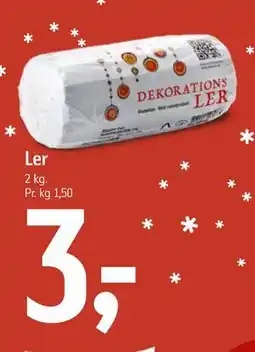 Føtex Ler, DKK 3 tilbud