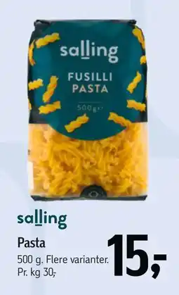 Føtex Pasta, DKK 15 tilbud