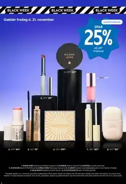 Matas SPAR 25% på alt* makeup tilbud